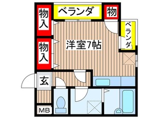 ヴィゴ－ラス武庫之荘の物件間取画像